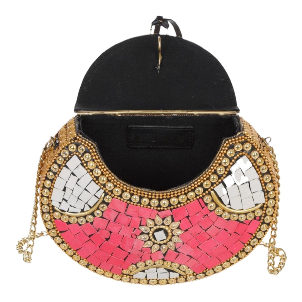 Lulu’s Embellished Evening Crossbody Bag NWT - Picture 3 of 3